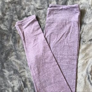LulaRoe One Size OS Light Purple Heathered Legging
